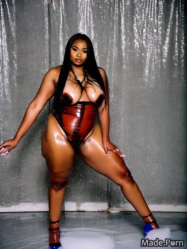 Thick 40 nude lingerie pussy juice bodybuilder cinematic AI porn - #main