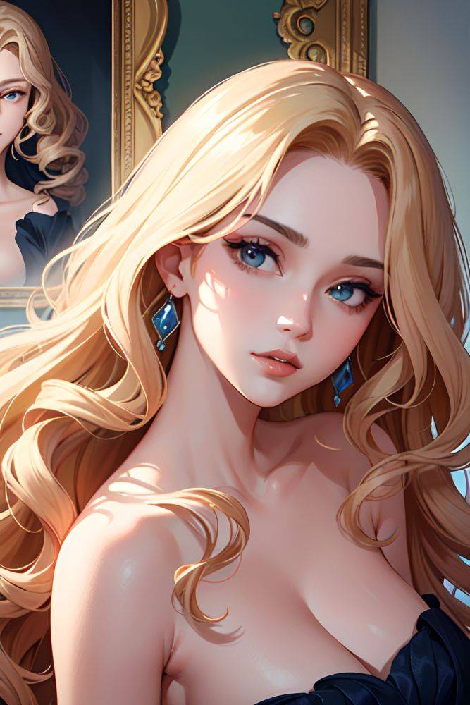 Anime Chubby Small Tits 40s Age Angry Face Green Hair Bangs Hair Style Light Skin Crisp Anime Beach Front View Yoga Nude 3665560025724986195 - AI Hentai - #main