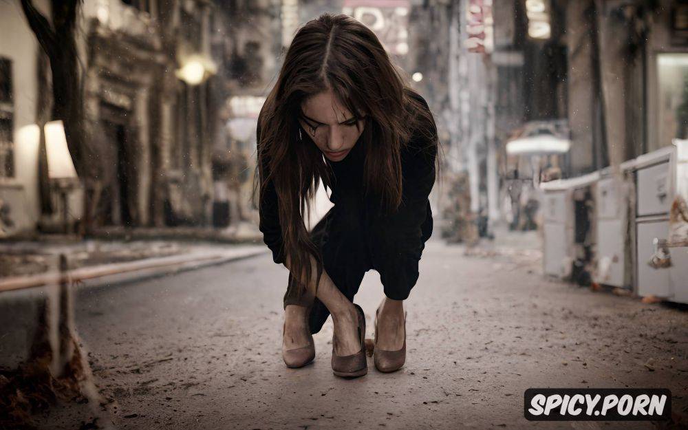 forced deepthroath fucked by zombie zombie is inside her zombie is between legs - #main