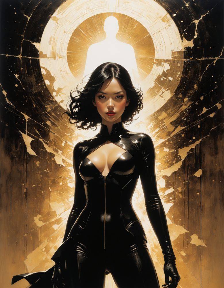 anime superheroine poster art - #main