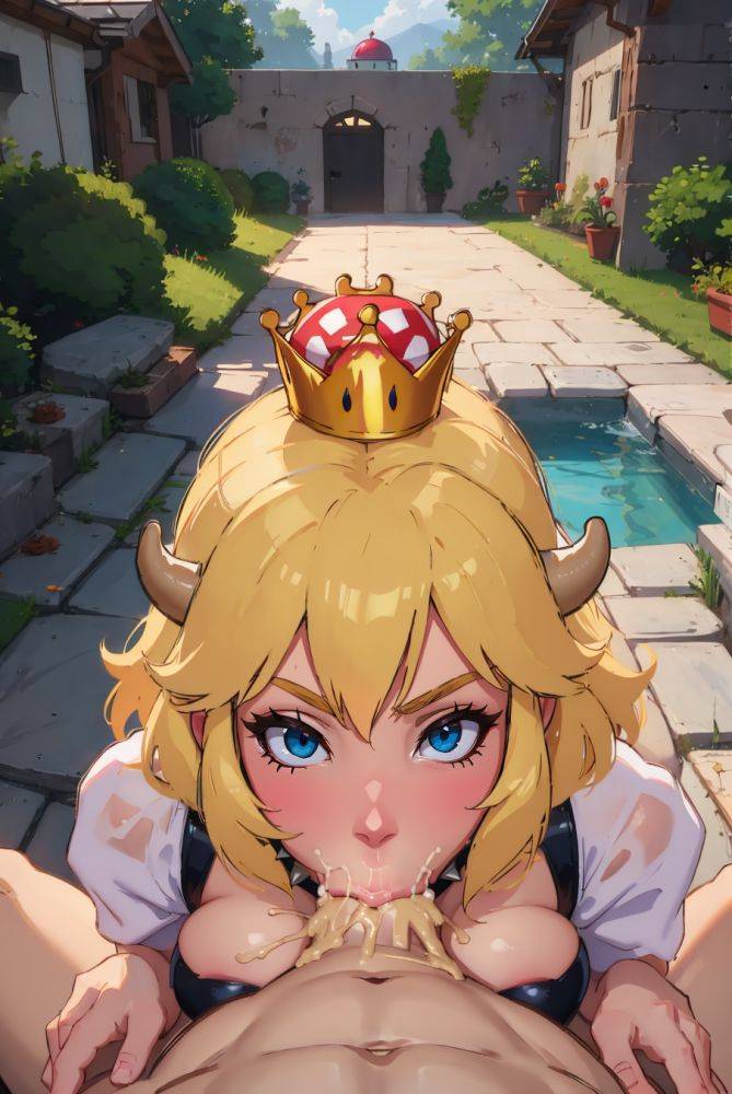 Bowsette example - deepthroat - #main