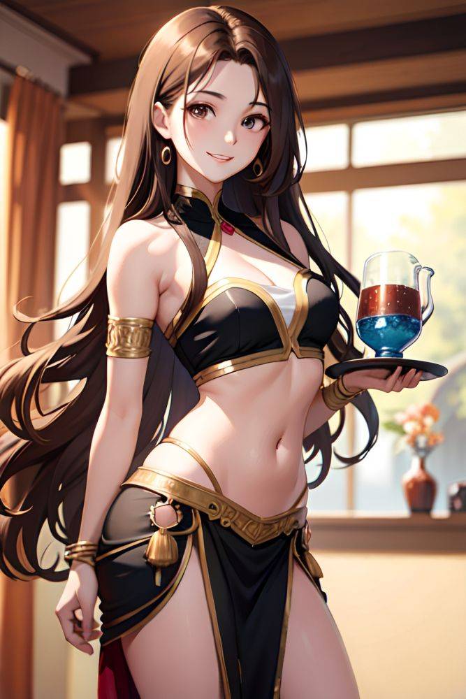 Anime Chubby Small Tits 60s Age Seductive Face Brunette Slicked Hair Style Light Skin Illustration Mall Close Up View Bathing Lingerie 3669336592177305377 - AI Hentai - #main