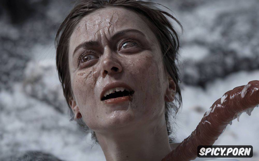 russian teen screams extremely alien aboratory worm sperm swallow - #main