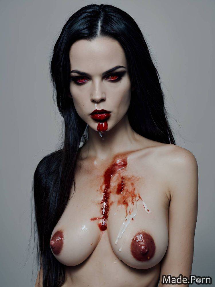 Goth alien planet fairer skin full shot cumshot witch gigantic boobs AI porn - #main
