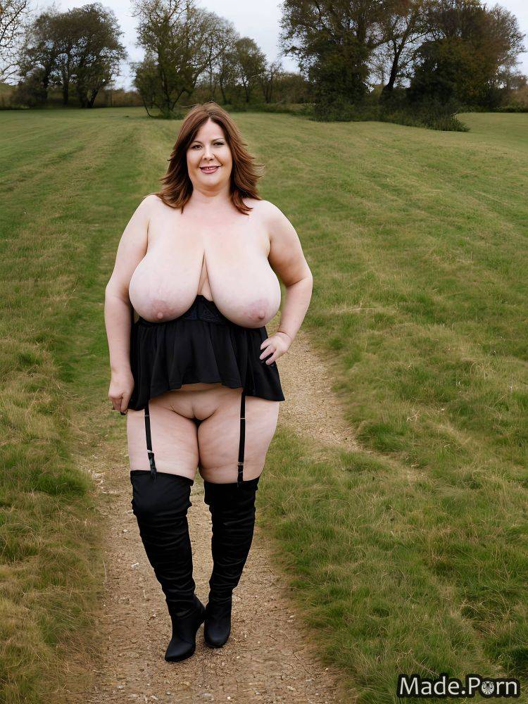 Gigantic boobs 60 caucasian made full shot Stonehenge, England wife AI porn - #main