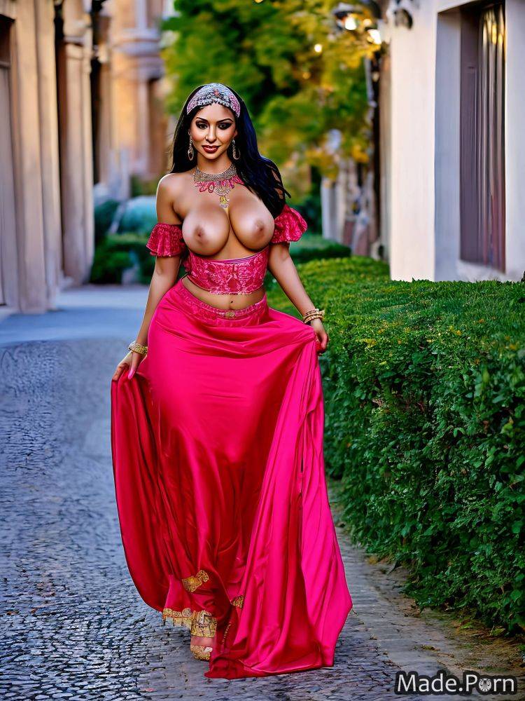 Huge boobs nipples tanned skin fingering long hair natural tits tits licking AI porn - #main