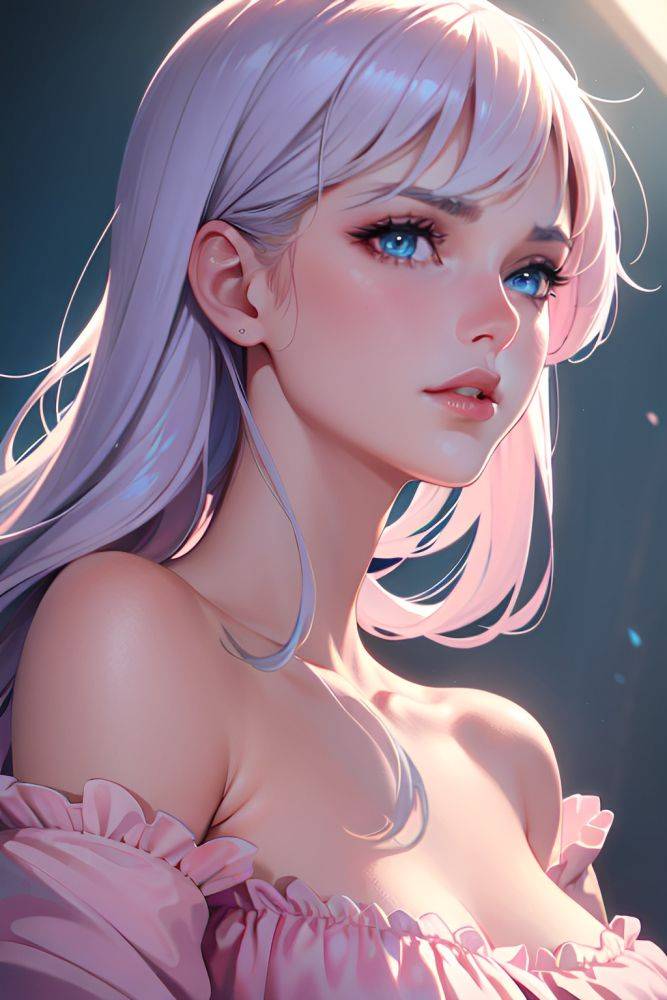 Anime Muscular Small Tits 18 Age Ahegao Face Ginger Bangs Hair Style Light Skin Charcoal Onsen Close Up View T Pose Schoolgirl 3666271272318984847 - AI Hentai - #main