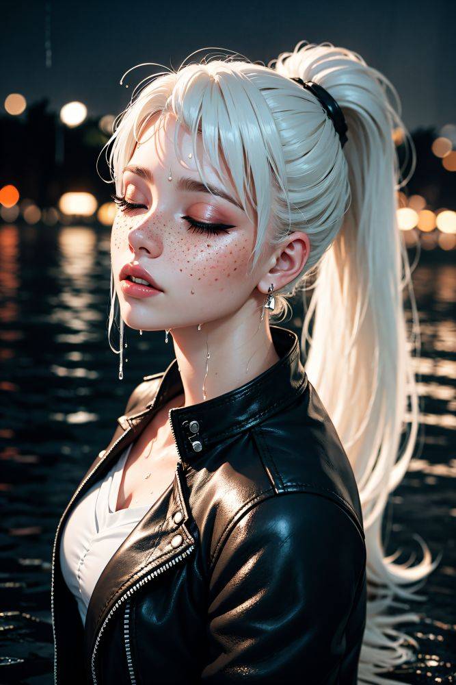 In the rain - #main