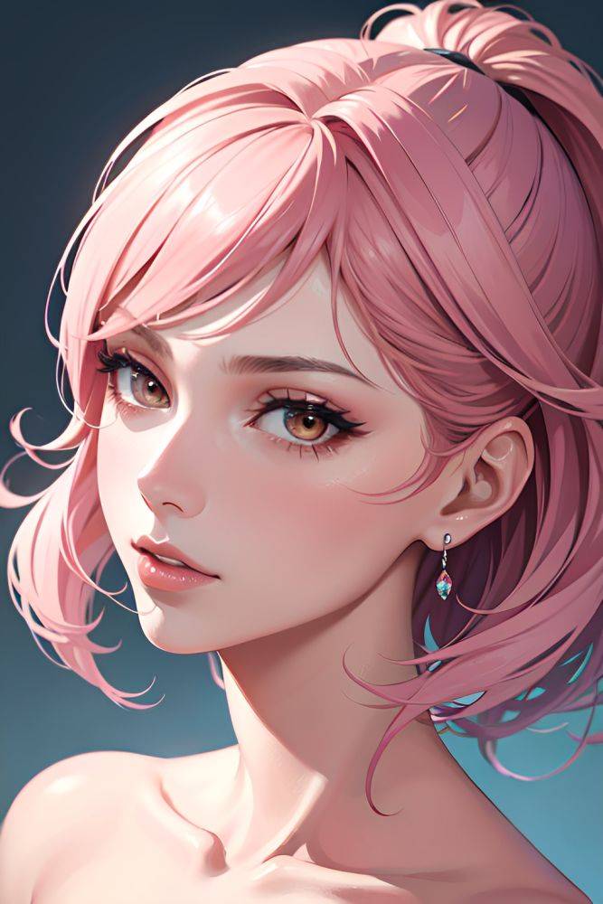 Anime Skinny Huge Boobs 60s Age Serious Face Green Hair Hair Bun Hair Style Light Skin Skin Detail (beta) Bedroom Back View Sleeping Bathrobe 3666642356967920799 - AI Hentai - #main