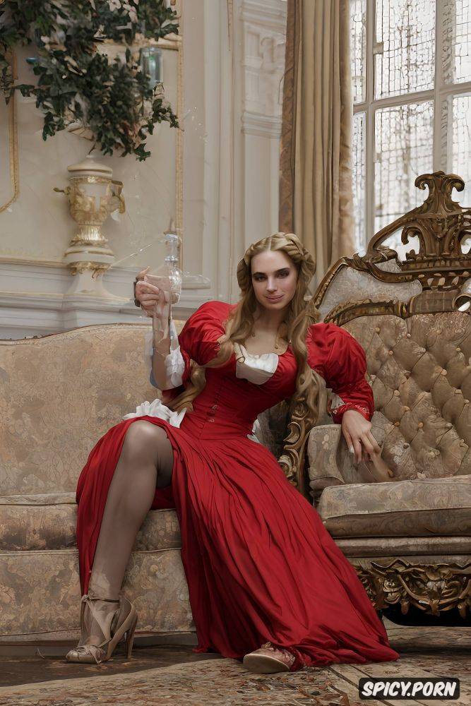 lush full lips 19th century 21 yo maid of russian grand duchess divine beauty herself tries to stop duchesse - #main