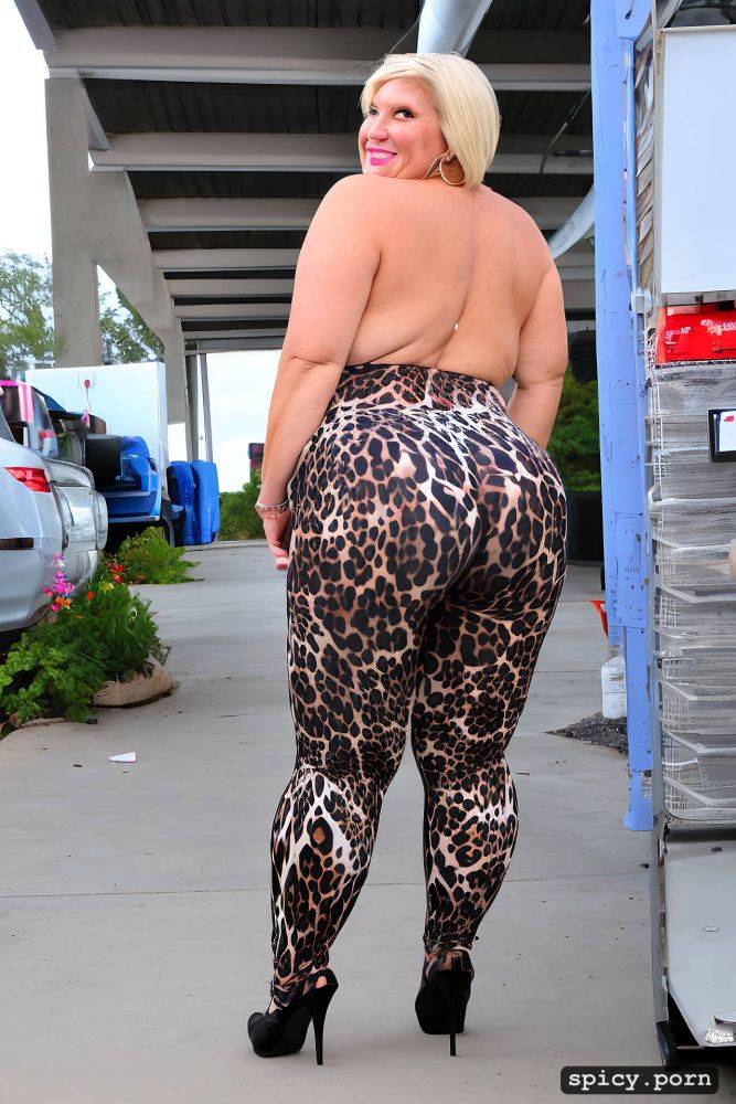 hand down pants america woman sweat pants large belly colossal boobs - #main