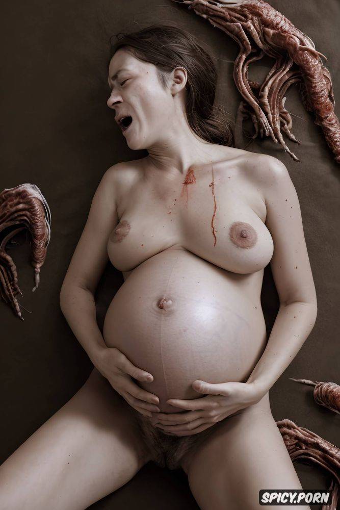 naked russian female pussy extremely wide open young whore fuck brutal with scray xenomorph - #main
