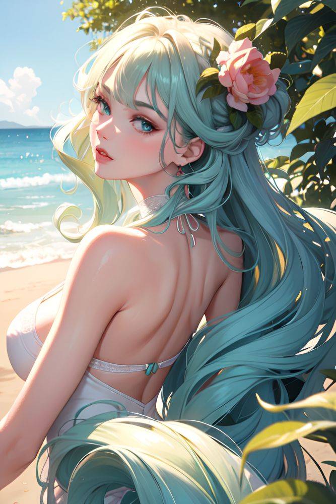 Anime Skinny Small Tits 40s Age Pouting Lips Face Pink Hair Pixie Hair Style Light Skin Black And White Hot Tub Front View T Pose Mini Skirt 3670585139169436135 - AI Hentai - #main
