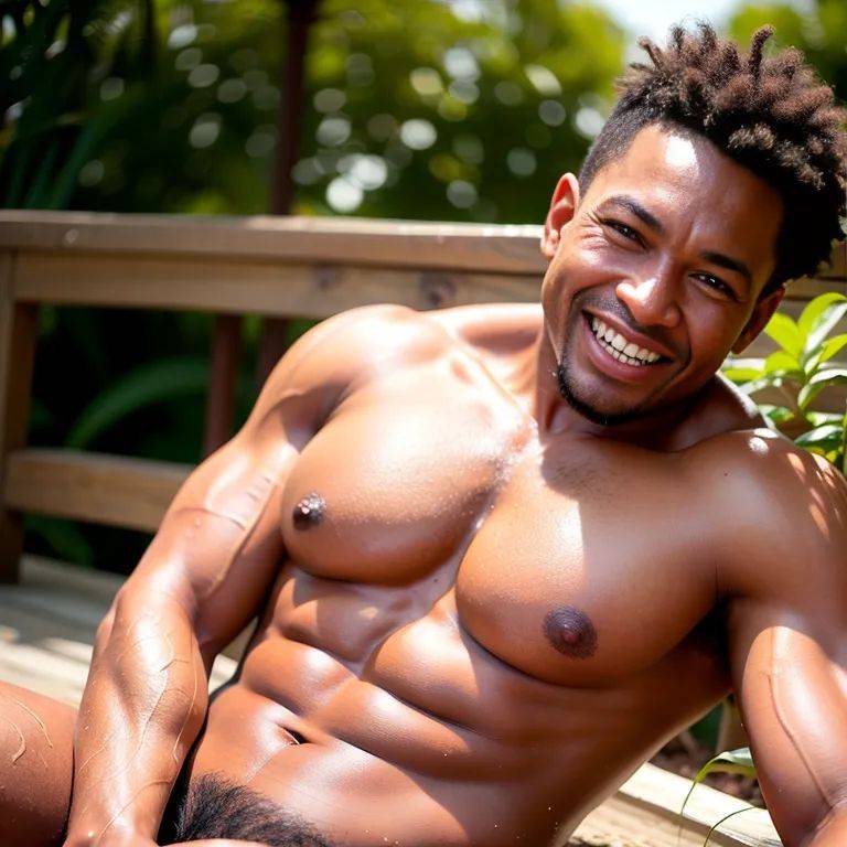 black people, ,manly man,twenties,(RAW photo, best quality, masterpiece:1.1), (realistic, photo-realistic:1.2), ultra-detailed, ultra high res, physically-based rendering,bald,brown - #main