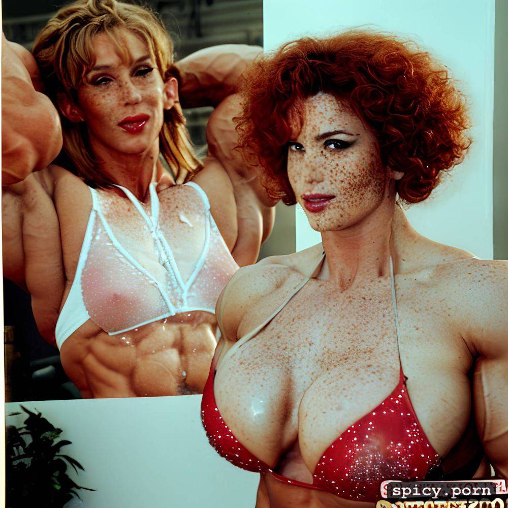 narrow waist1 8 female bodybuilder1 8 only women natural red hair - #main