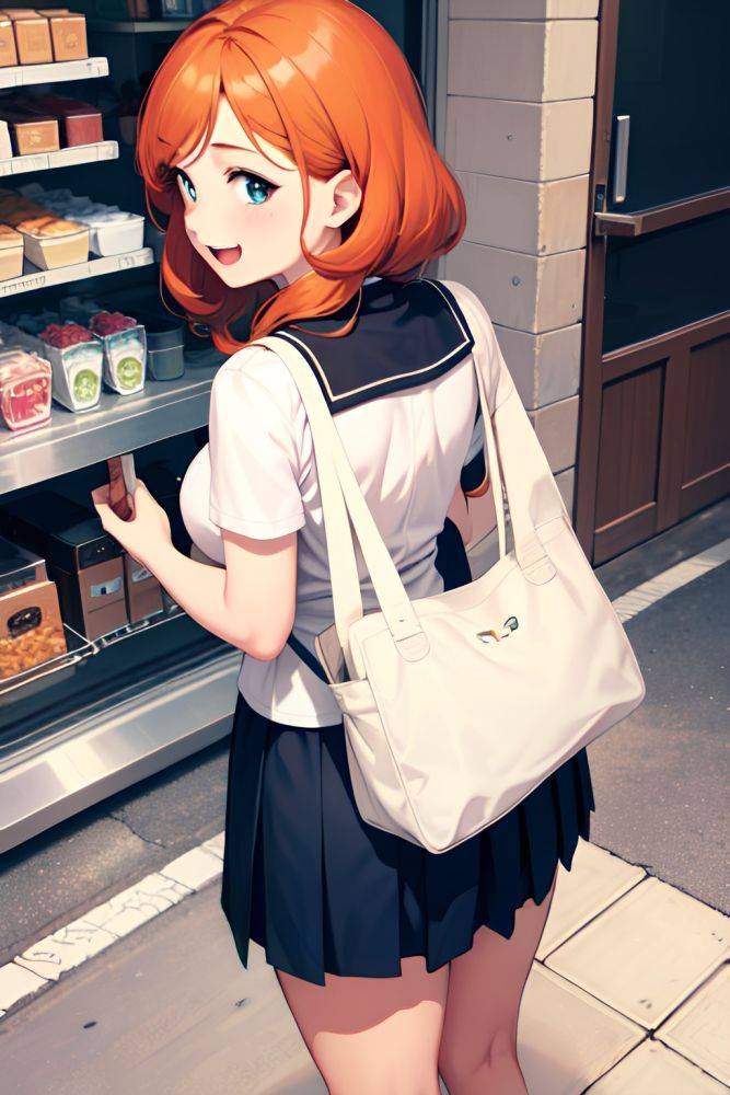 Anime Chubby Small Tits 18 Age Happy Face Ginger Pixie Hair Style Dark Skin Dark Fantasy Cafe Back View On Back Schoolgirl 3670828663817976658 - AI Hentai - #main