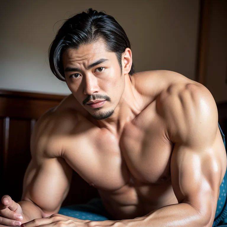, japanese,manly man,twenties,(RAW photo, best quality, masterpiece:1.1), (realistic, photo-realistic:1.2), ultra-detailed, ultra high res, physically-based rendering,(adult:1.5) - #main