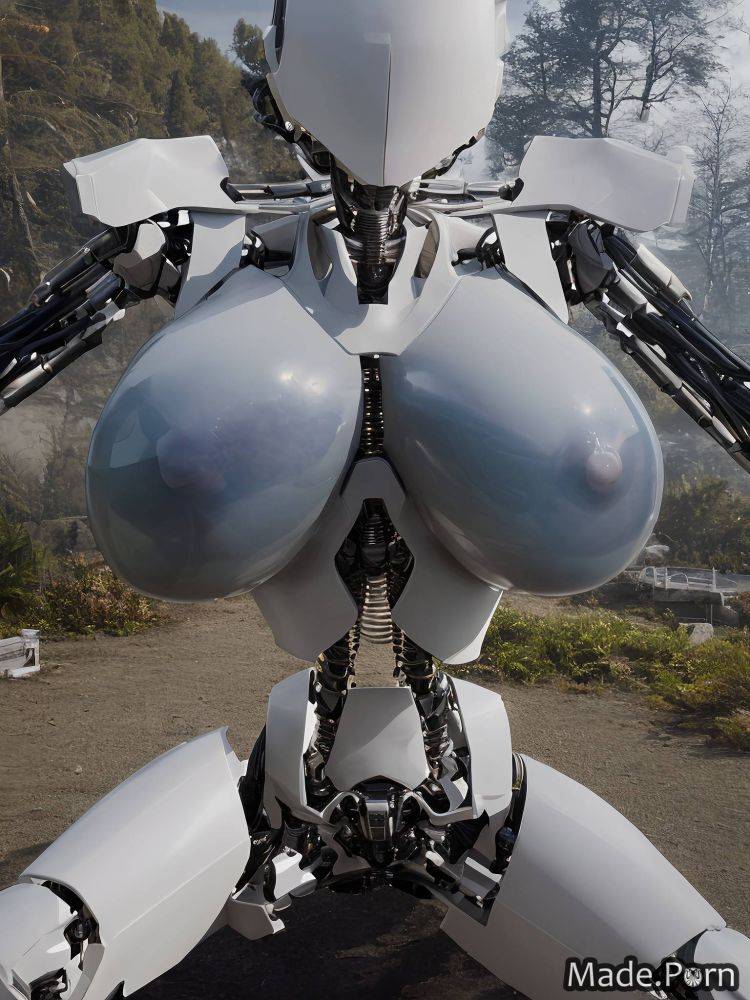 Alien planet mesh purple screaming bikini cyborg gigantic boobs AI porn - #main