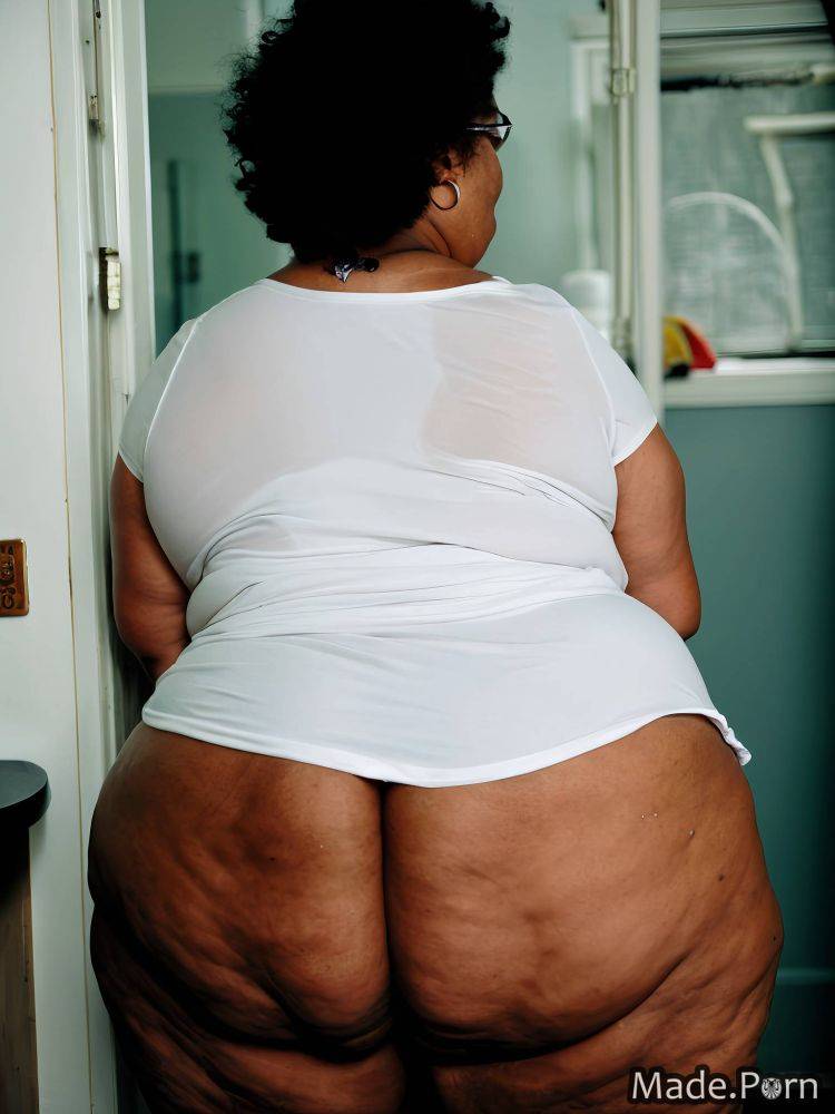 Woman photo 80 thick sunglasses african american chubby AI porn - #main