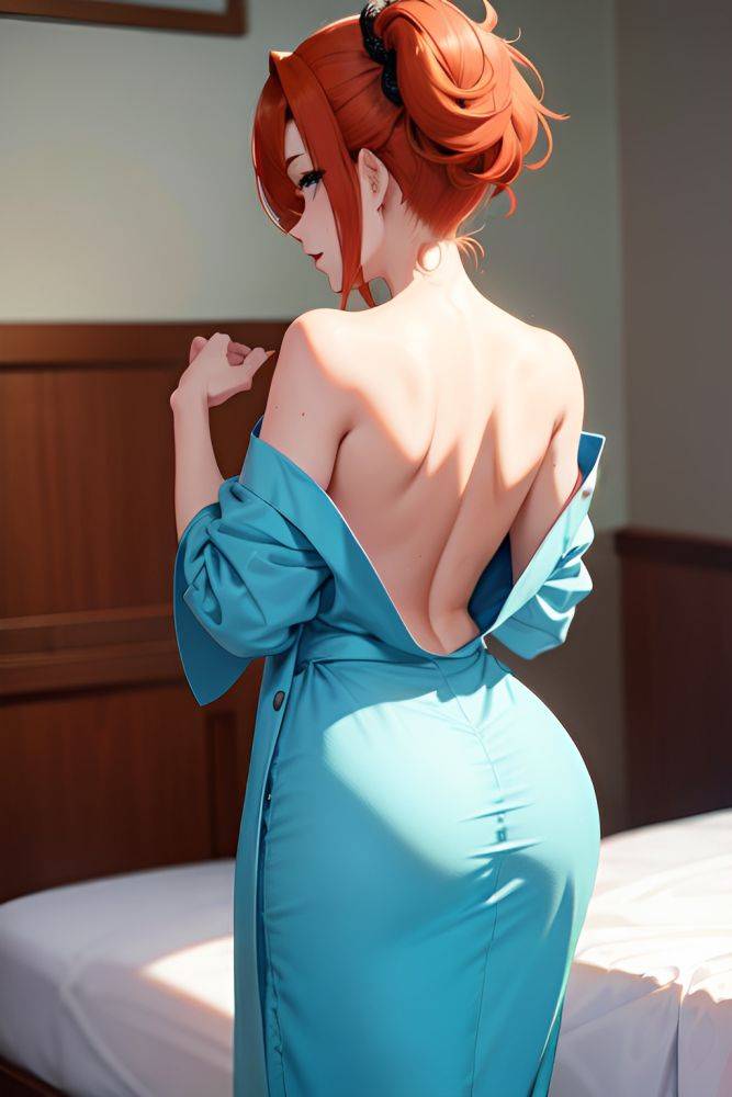 Anime Skinny Huge Boobs 50s Age Ahegao Face Ginger Pixie Hair Style Dark Skin Skin Detail (beta) Wedding Back View Massage Bathrobe 3675780331609774351 - AI Hentai - #main
