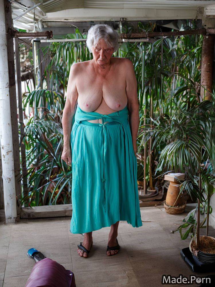 Pool woman mountains gigantic boobs jungle 90 victorian AI porn - #main