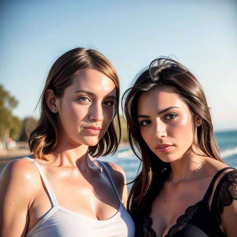 ,white people,(2women:2),twenties,(RAW photo, best quality, masterpiece:1.1), (realistic, photo-realistic:1.2), ultra-detailed, ultra high res, physically-based rendering,(adult:1.5) - #main
