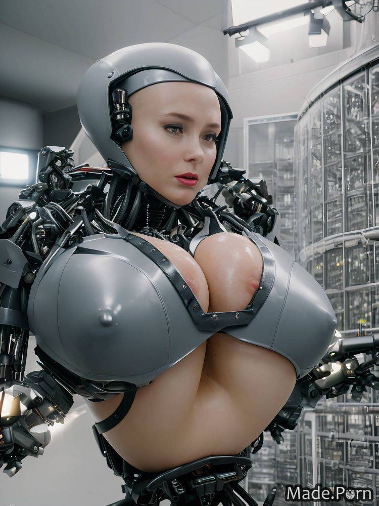 Full shot british titjob 20 robot chubby busty AI porn - #main