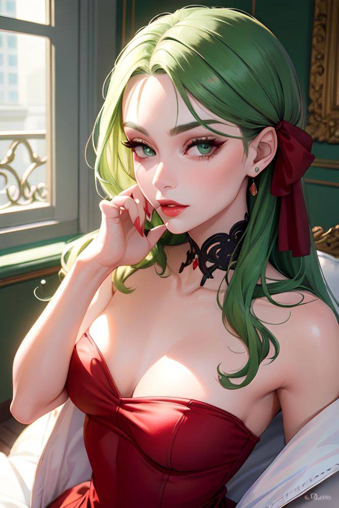Anime Busty Small Tits 18 Age Laughing Face Brunette Bobcut Hair Style Dark Skin Dark Fantasy Jungle Side View Eating Fishnet 3671010341430787778 - AI Hentai - #main