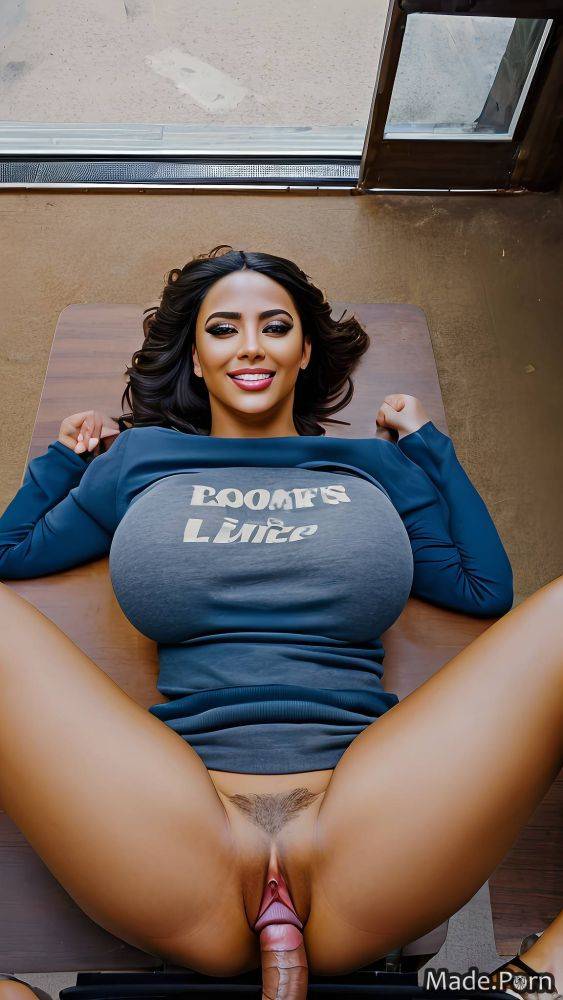 Huge boobs perfect body veiny dick bedroom rooftop gym stadium AI porn - #main