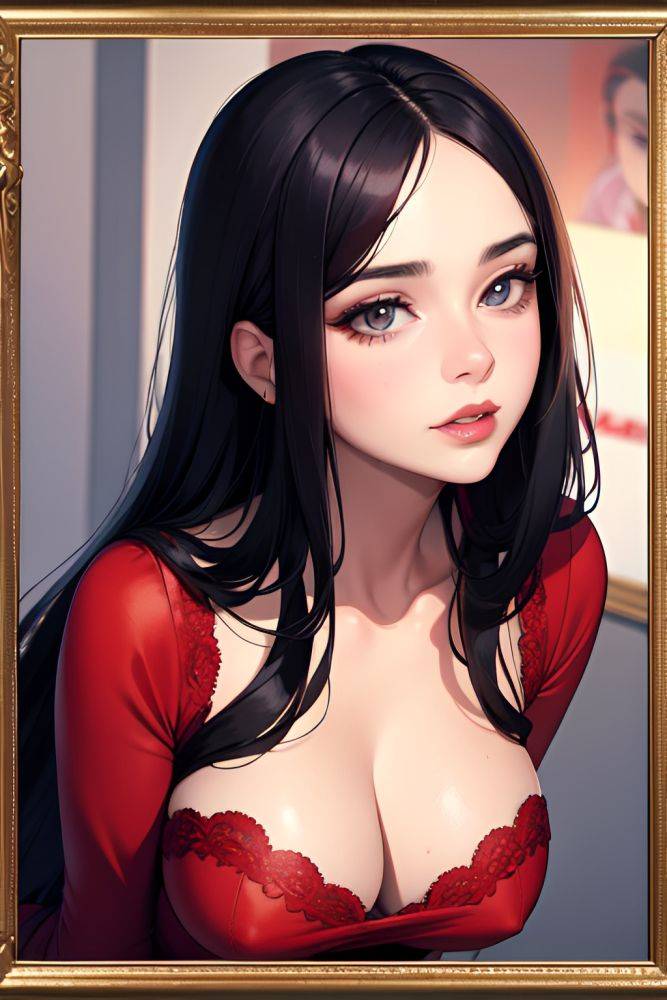 Anime Busty Huge Boobs 20s Age Serious Face Blonde Bobcut Hair Style Dark Skin 3d Tent Close Up View Jumping Bikini 3671423946292563993 - AI Hentai - #main
