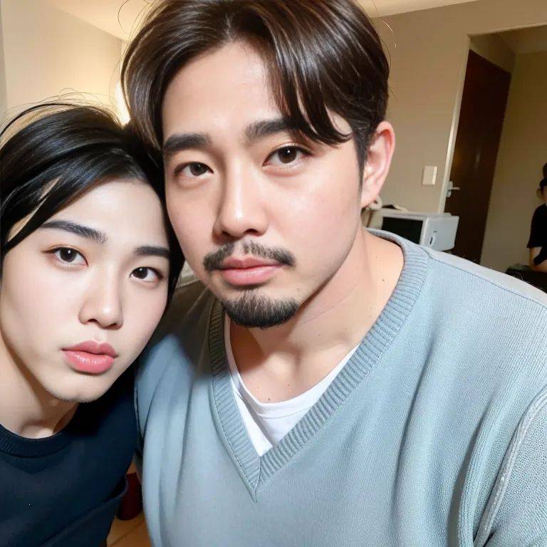 ,korean,kpop idol,(2men:2), manly man,thirties,(RAW photo, best quality, masterpiece:1.1), (realistic, photo-realistic:1.2), ultra-detailed, ultra high res, physically-based rendering,(adult:1.5) - #main