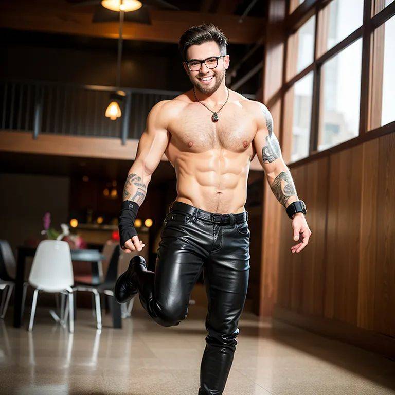 ,manly man,thirties,(RAW photo, best quality, masterpiece:1.1), (realistic, photo-realistic:1.2), ultra-detailed, ultra high res, physically-based rendering,short hair,curly hair,yellow hair,bangs,large forehead,red - #main