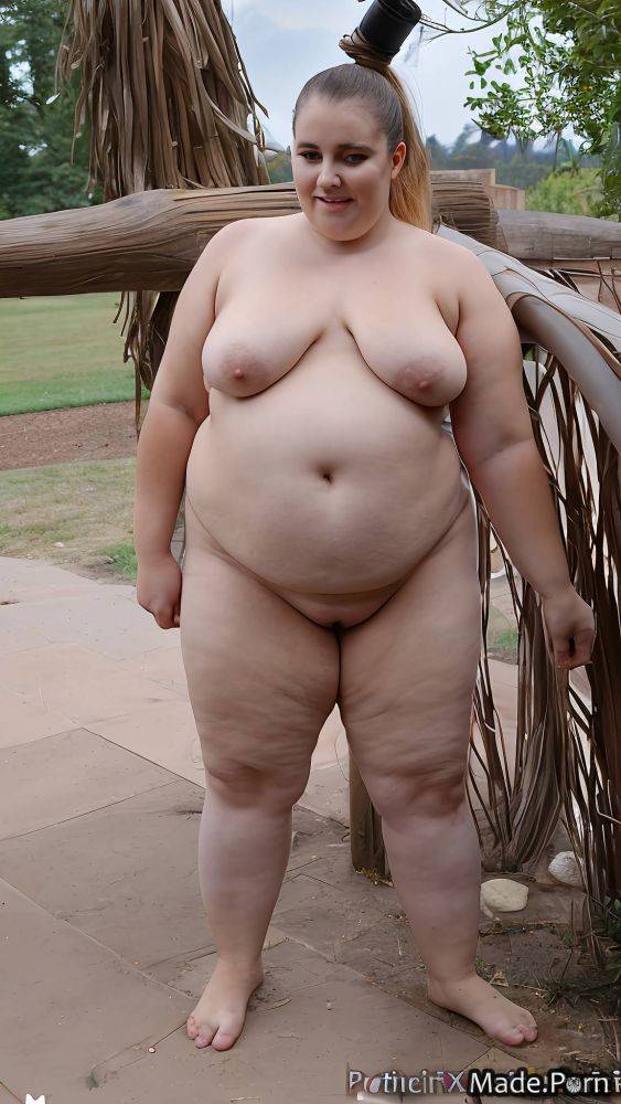 Standing polish big hips woman brunette saggy tits big ass AI porn - #main