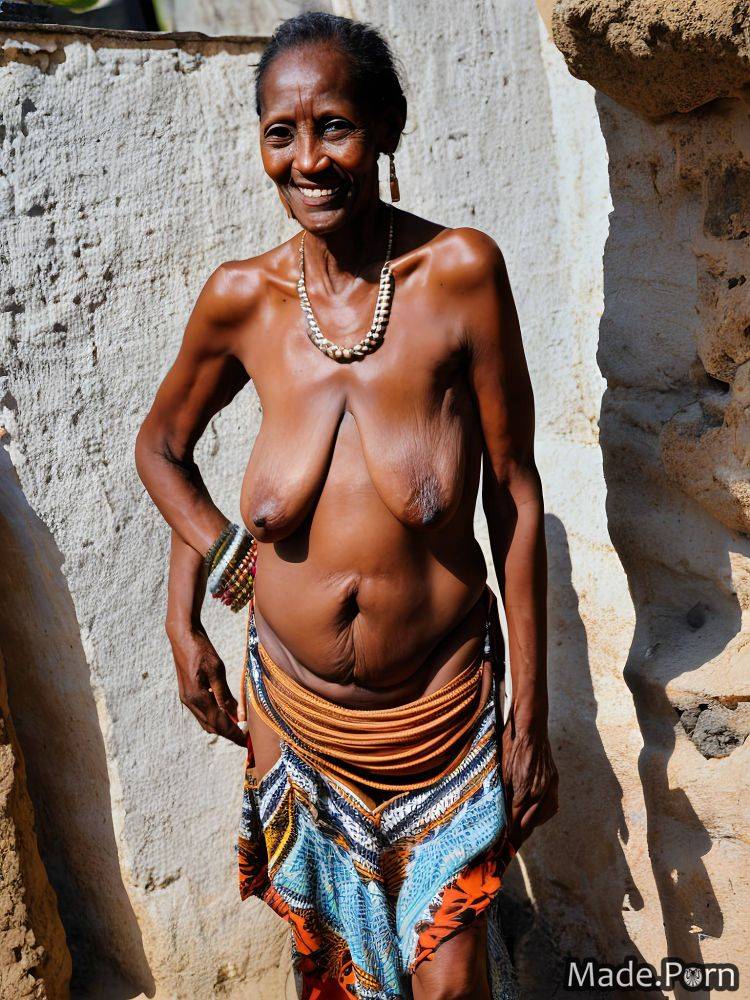 Skinny jewelry photo woman tribal tanned skin 90 AI porn - #main