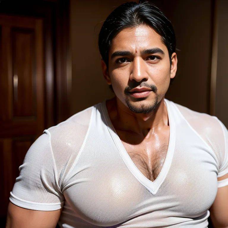 , Indian, brown skin, facial mark,(2men:2), manly man,twenties,(RAW photo, best quality, masterpiece:1.1), (realistic, photo-realistic:1.2), ultra-detailed, ultra high res, physically-based rendering,(adult:1.5) - #main