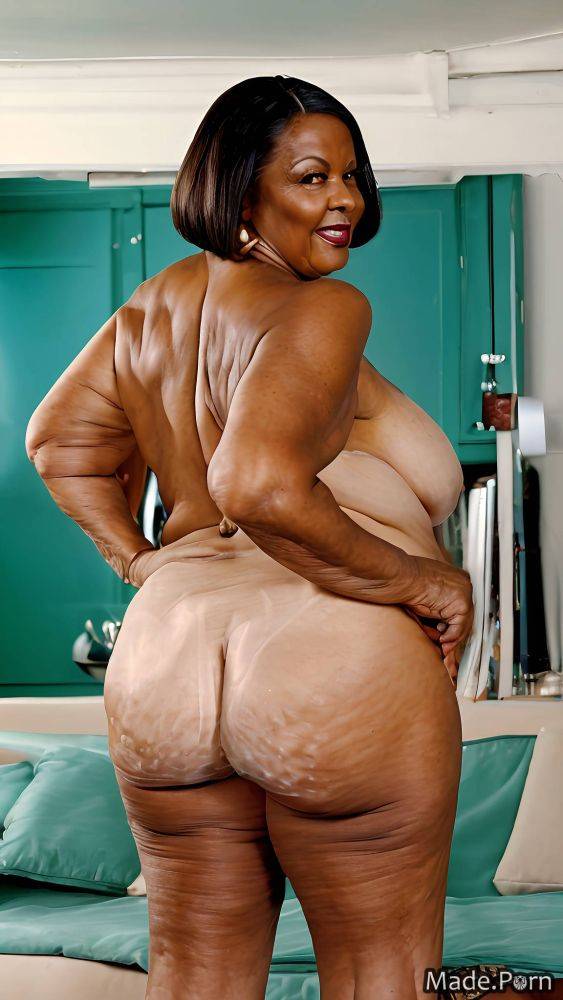Slutty vivid big ass woman thick lipstick thighs AI porn - #main