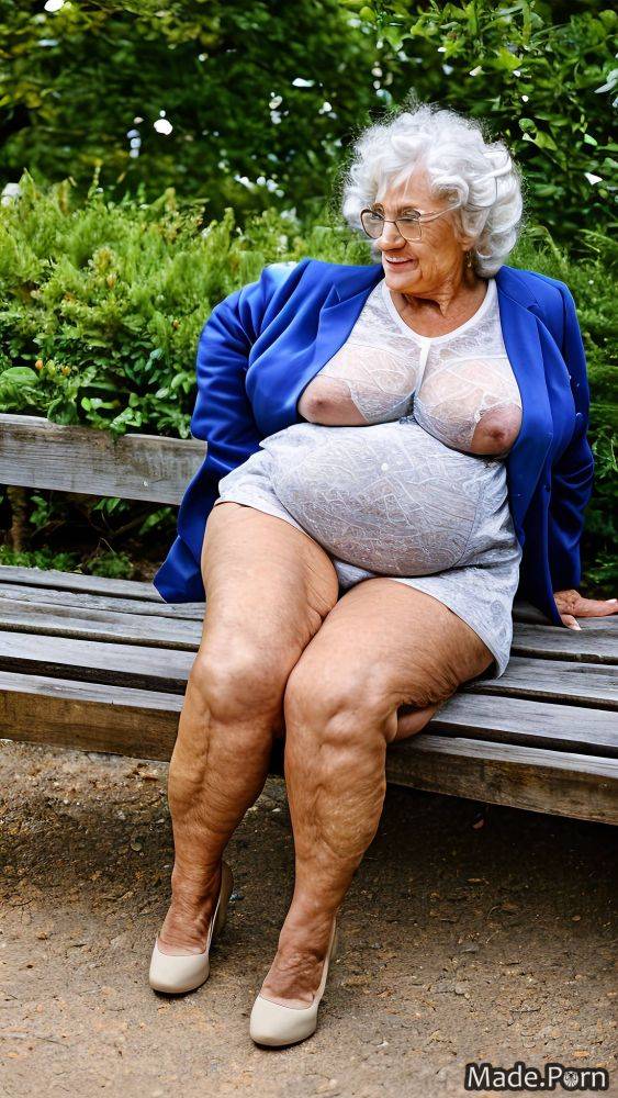 Nude british 80 ssbbw busty saggy tits thick thighs AI porn - #main