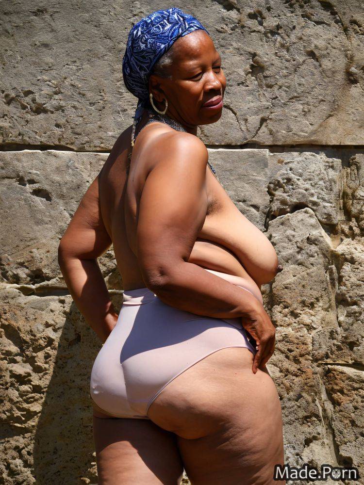 Hairy photo big ass bottomless big hips hijab thick thighs AI porn - #main