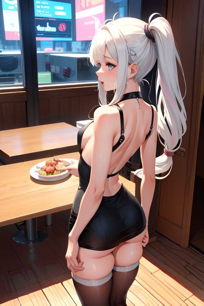 Anime Skinny Small Tits 18 Age Orgasm Face White Hair Pigtails Hair Style Light Skin Cyberpunk Restaurant Back View T Pose Teacher 3681450977890484679 - AI Hentai - #main