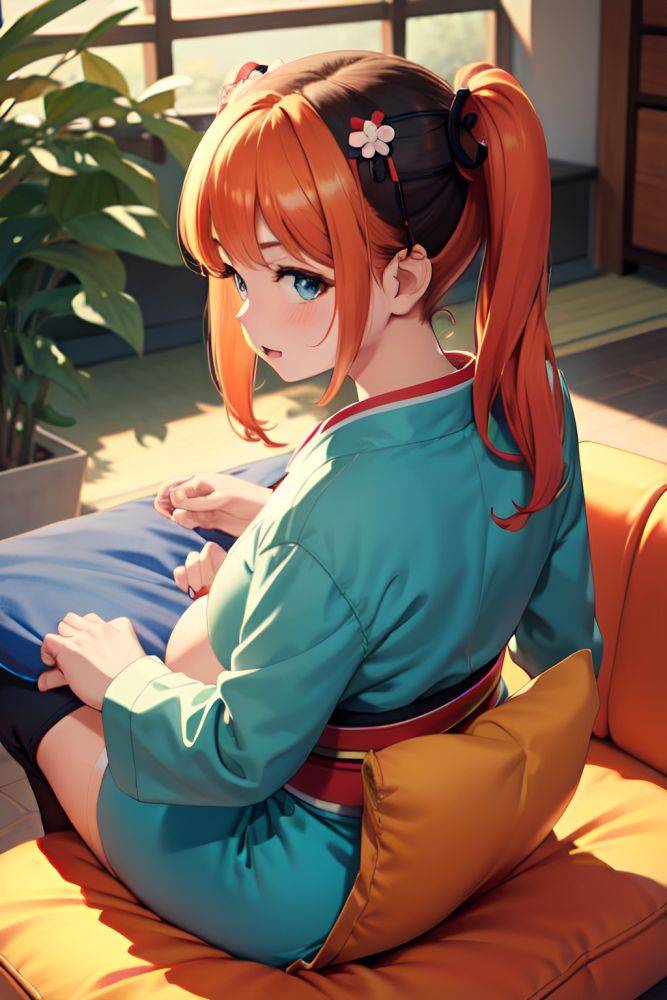 Anime Chubby Small Tits 60s Age Shocked Face Ginger Pigtails Hair Style Light Skin Warm Anime Couch Back View Massage Geisha 3677082995662060309 - AI Hentai - #main