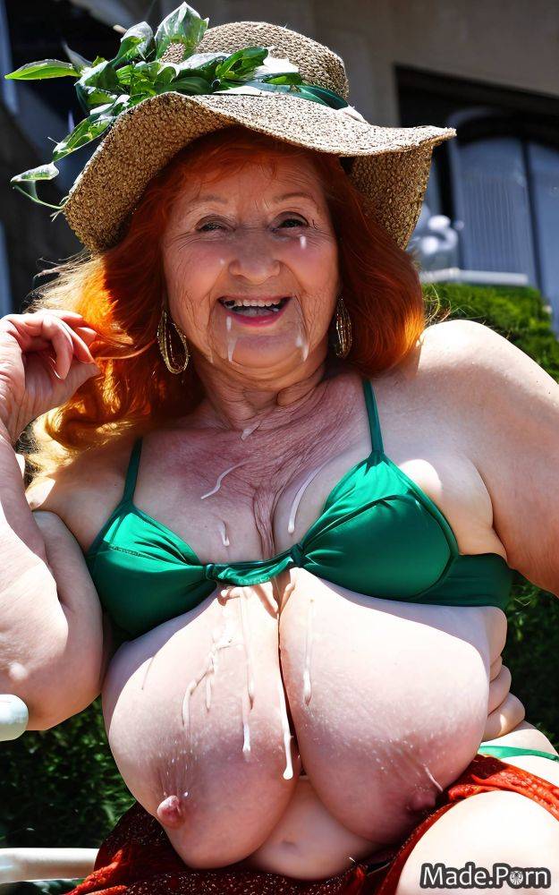 Woman bukkake bbw slutty fat chubby gigantic boobs AI porn - #main