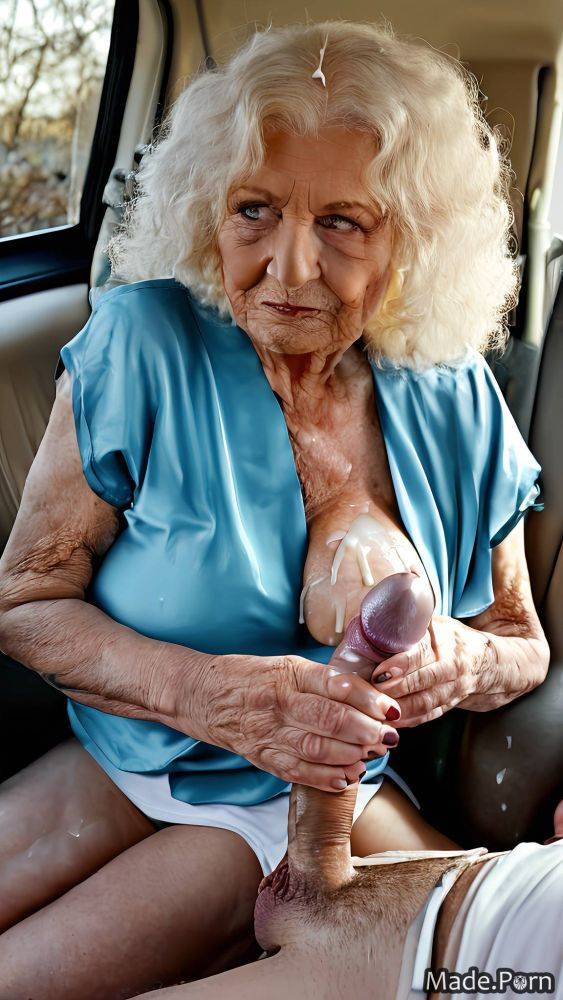 Cum on tits car made wild afro handjob 90 cumshot AI porn - #main