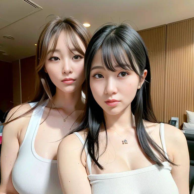 ,korean,kpop idol,(2women:2),thirties,(RAW photo, best quality, masterpiece:1.1), (realistic, photo-realistic:1.2), ultra-detailed, ultra high res, physically-based rendering,(adult:1.5) - #main