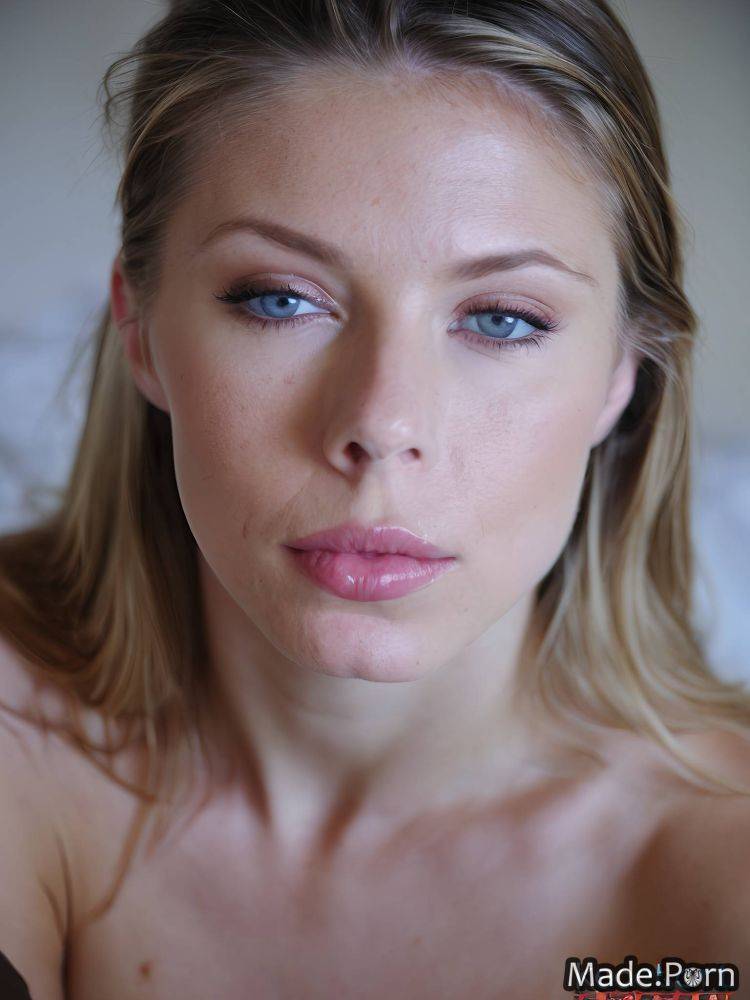 Looking at viewer close up 20 wife caucasian white photo AI porn - #main
