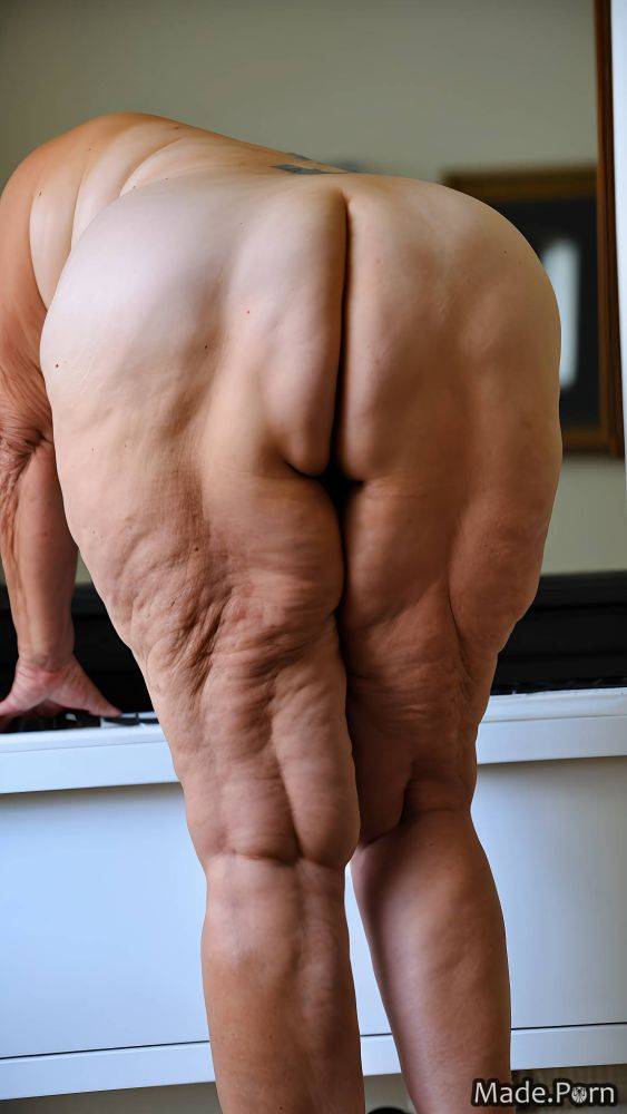 Nude big ass big hips close up tall hairy woman AI porn - #main