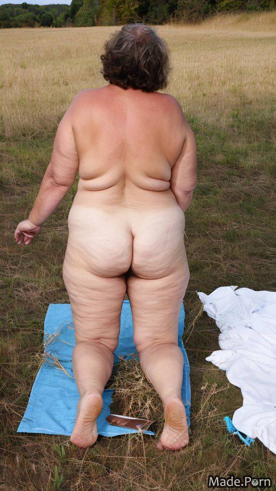 Nude looking back big hips bottomless perfect body pov photo AI porn - #main
