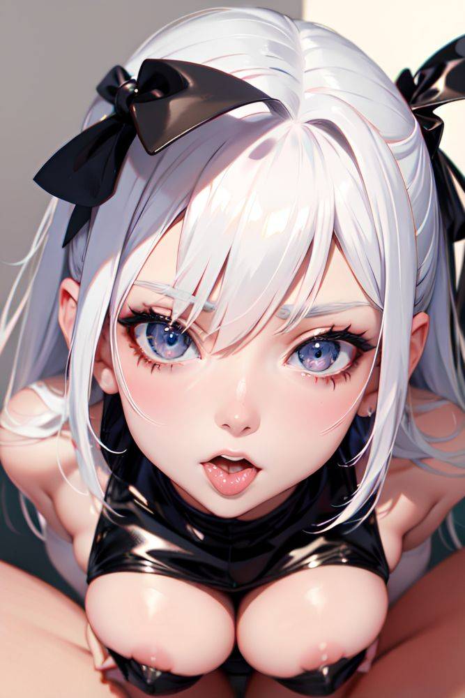 Anime Skinny Small Tits 80s Age Ahegao Face White Hair Straight Hair Style Light Skin Painting Party Close Up View Working Out Latex 3684574277180808412 - AI Hentai - #main