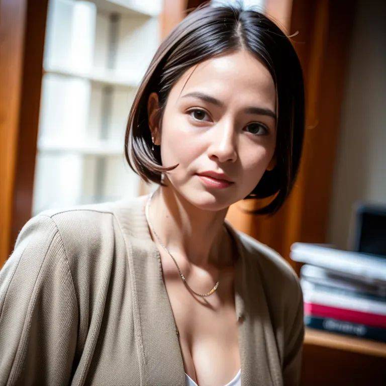 ,woman,thirties,(RAW photo, best quality, masterpiece:1.1), (realistic, photo-realistic:1.2), ultra-detailed, ultra high res, physically-based rendering,(adult:1.5) - #main