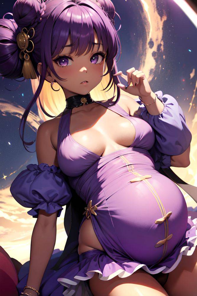 Anime Pregnant Small Tits 70s Age Serious Face Purple Hair Hair Bun Hair Style Dark Skin Dark Fantasy Wedding Close Up View Cumshot Mini Skirt 3685018804053171788 - AI Hentai - #main