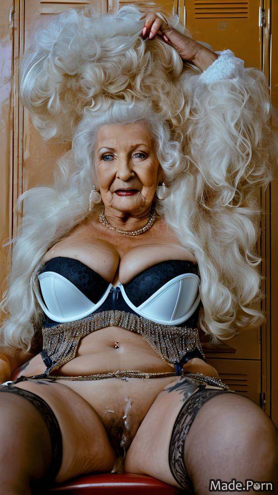 Jewelry blowjob long fingernails saggy tits harlequin bukkake white hair AI porn - #main